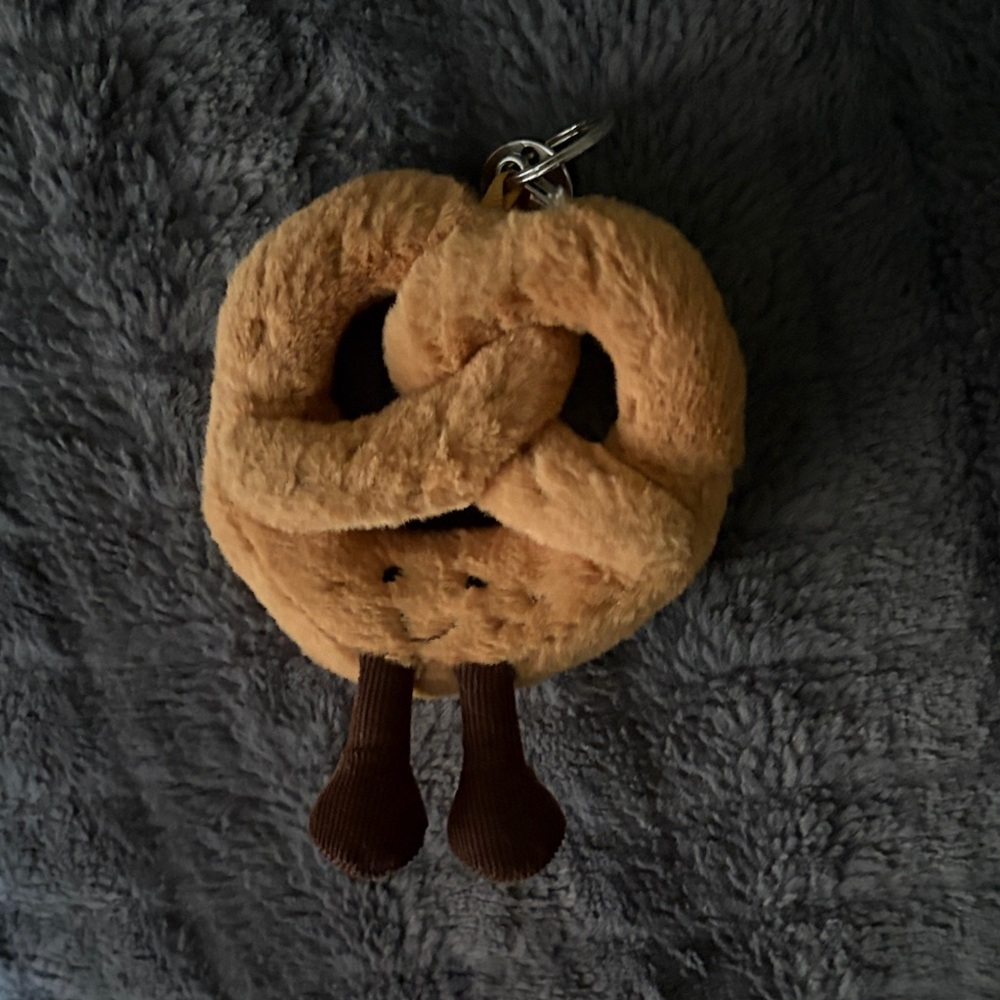 Jellycat Pretzel Keychain